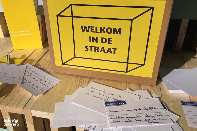 Jouw zorg is mij een zorg - Dutch design week 2015 - klokgebouw- willemieke van den brink - echter ontwerp